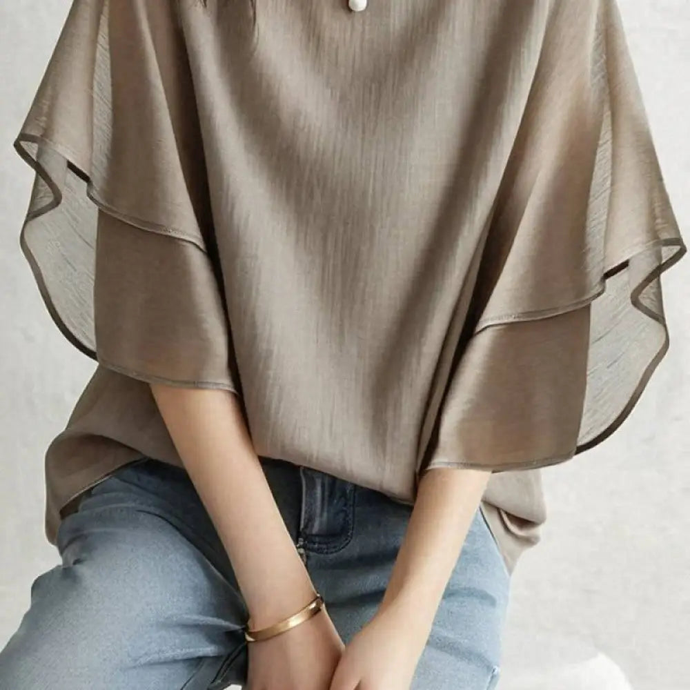 Casual All-match Chiffon Blouse For Women - blouse