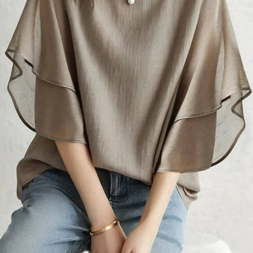 Casual All-match Chiffon Blouse For Women - blouse