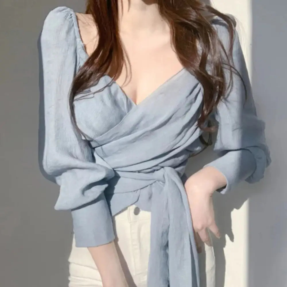 Fashion Elegant Chiffon Blouse Top For Women - blouse