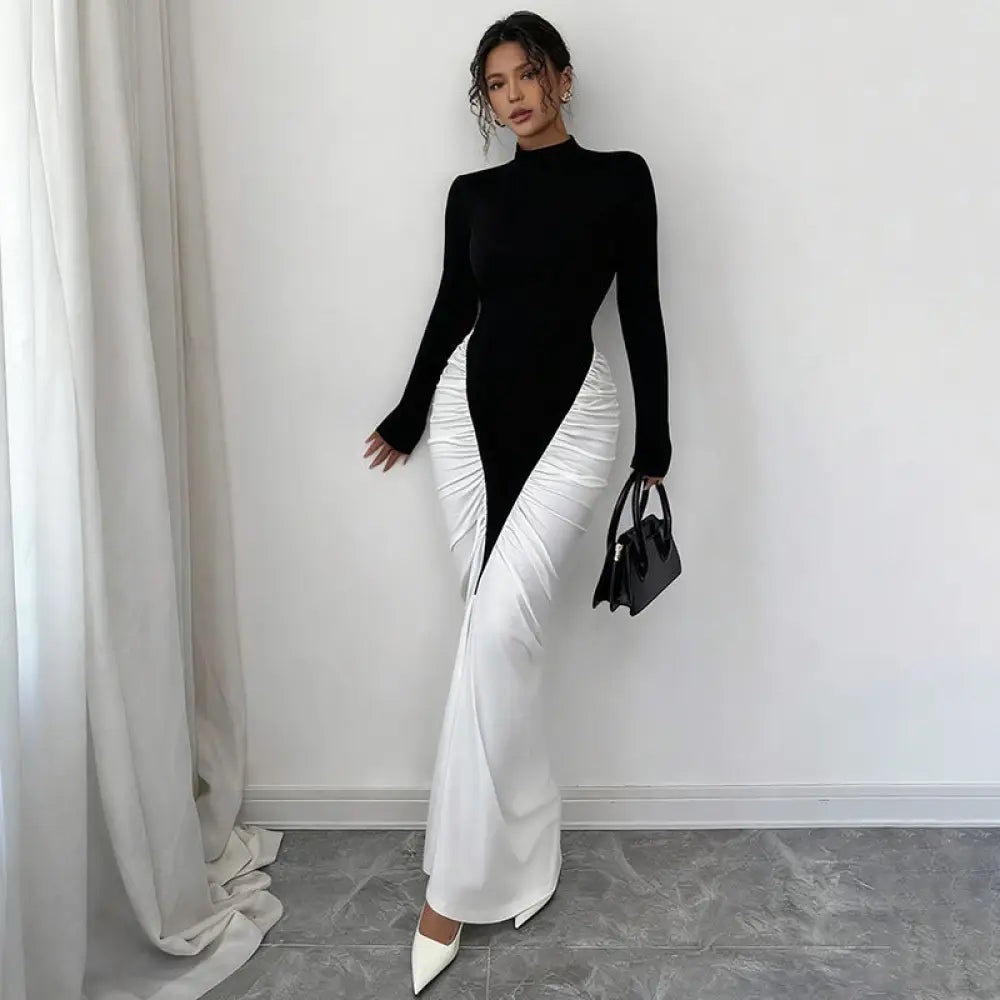 Sleeveless Backless Hugging Midi Dress - dress