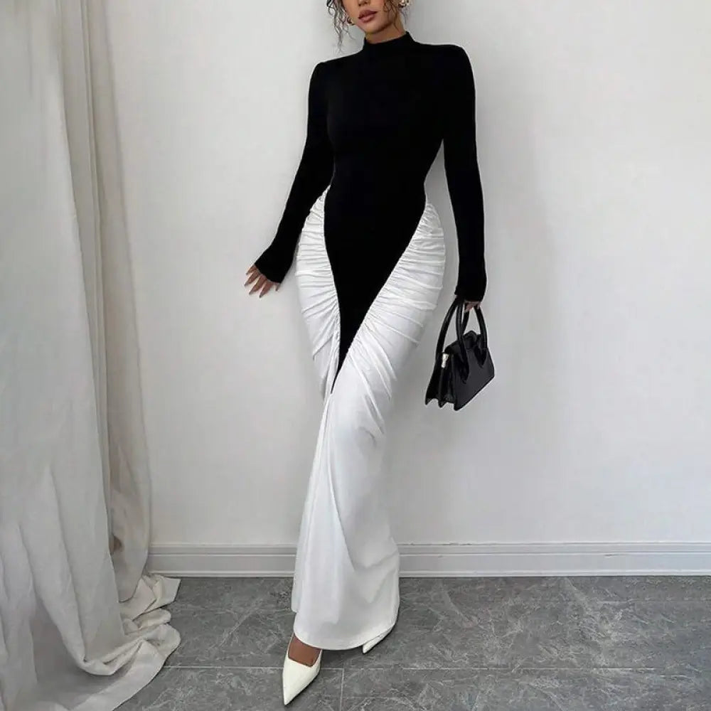 Sleeveless Backless Hugging Midi Dress - dress