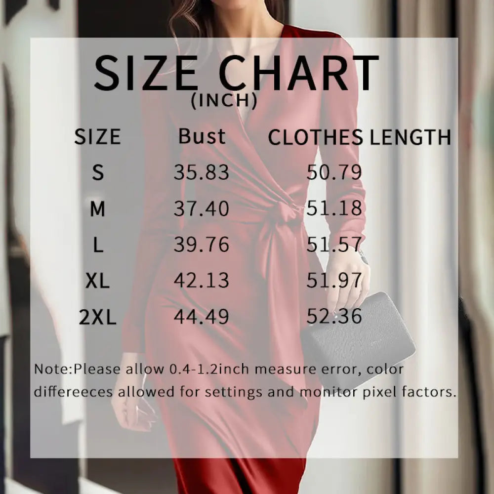 Women’s Burgundy Satin Midi Dress - dress